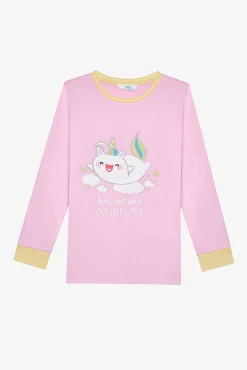 Conjunto de pijama largo niña