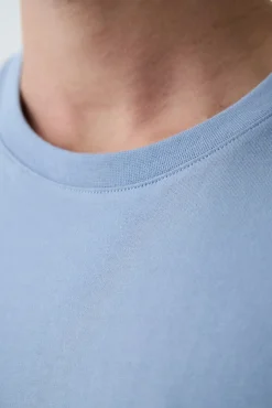 Conjunto de pijama largo azul
