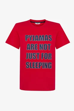 Conjunto de pijama largo estampado