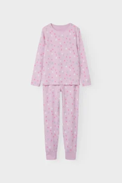 Conjunto pijama corazones niña