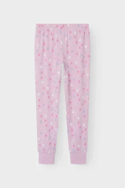 Conjunto pijama corazones niña
