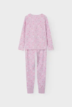 Conjunto pijama corazones niña