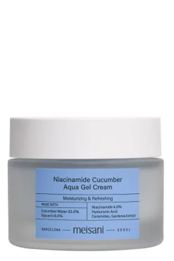 Crema hidratante facial con textura de gel