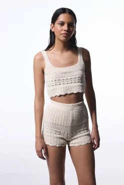 Crop top algodón