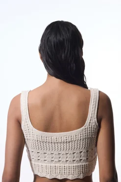 Crop top algodón