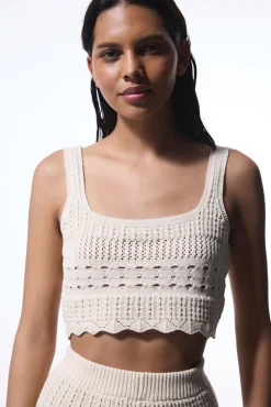 Crop top algodón