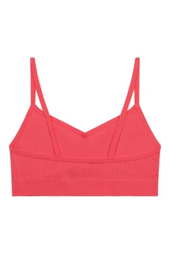 Crop top de niña sin costuras