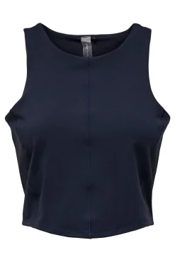 Crop top técnico sin mangas