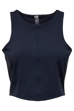Crop top técnico sin mangas