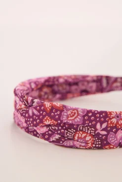 Diadema pelo print multicolor