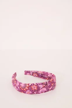 Diadema pelo print multicolor