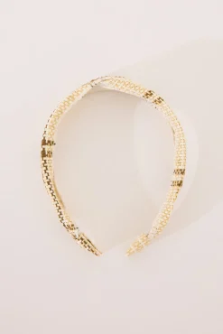 Diadema pelo print multicolor
