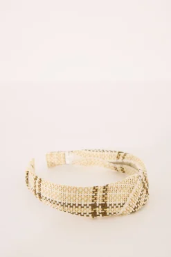 Diadema pelo print multicolor