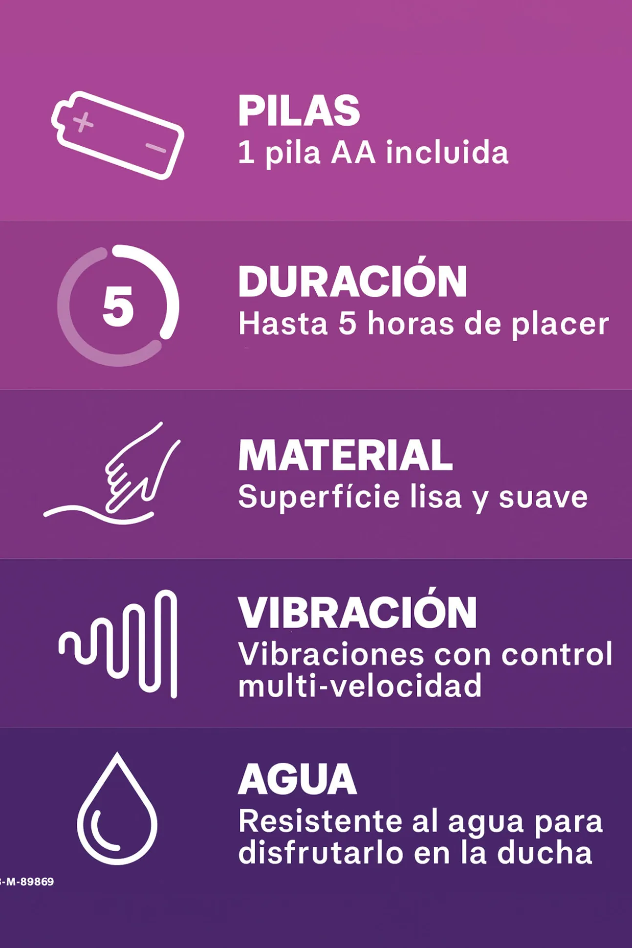 Durex Vibrador Intense Orgasmic Pure Fantasy