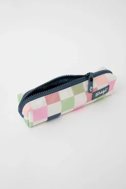 Estuche - Estampado a cuadros