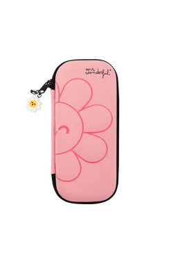 Estuche Wonder Margarita con relieve - Rosa