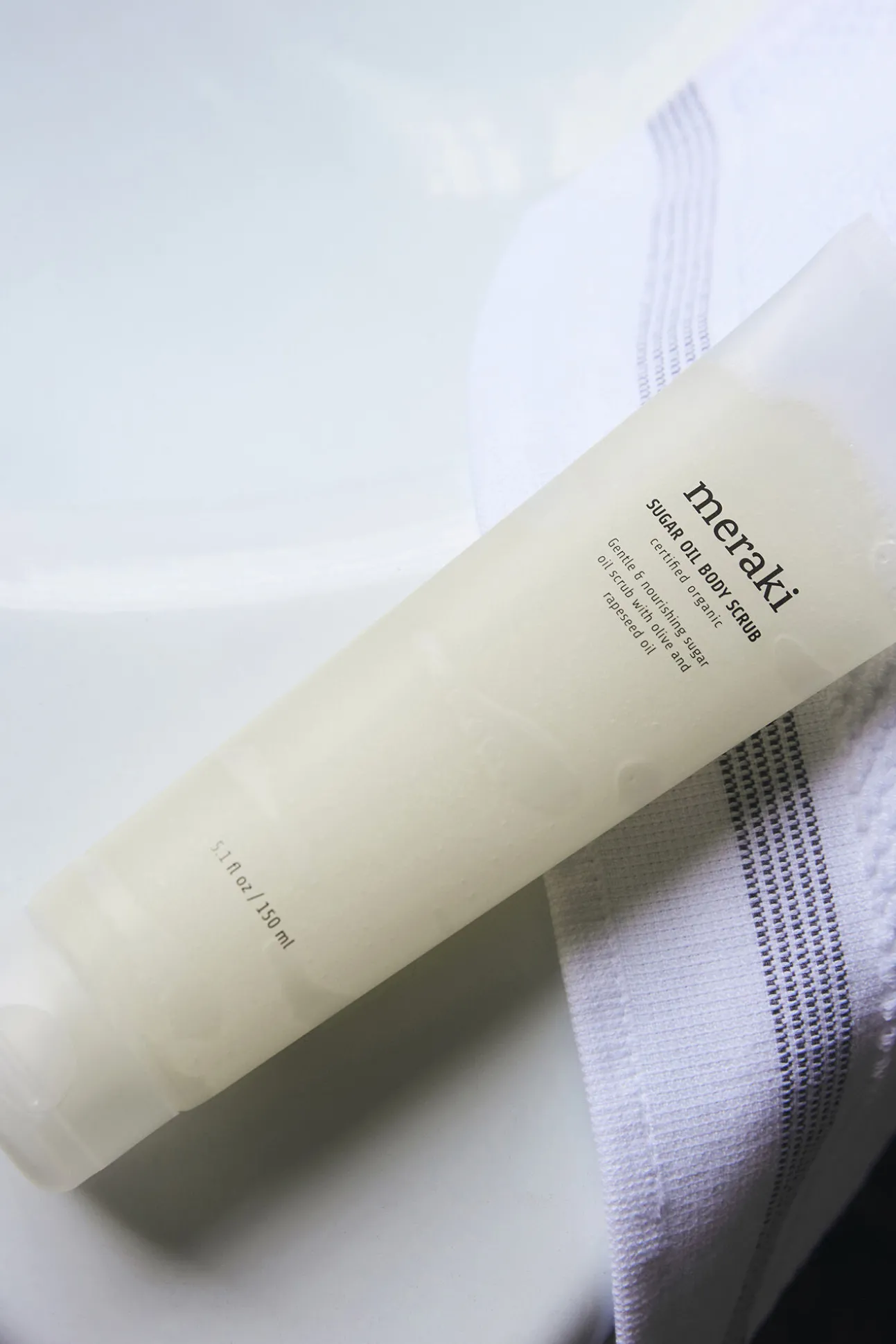 Exfoliante corporal de aceite y azúcar