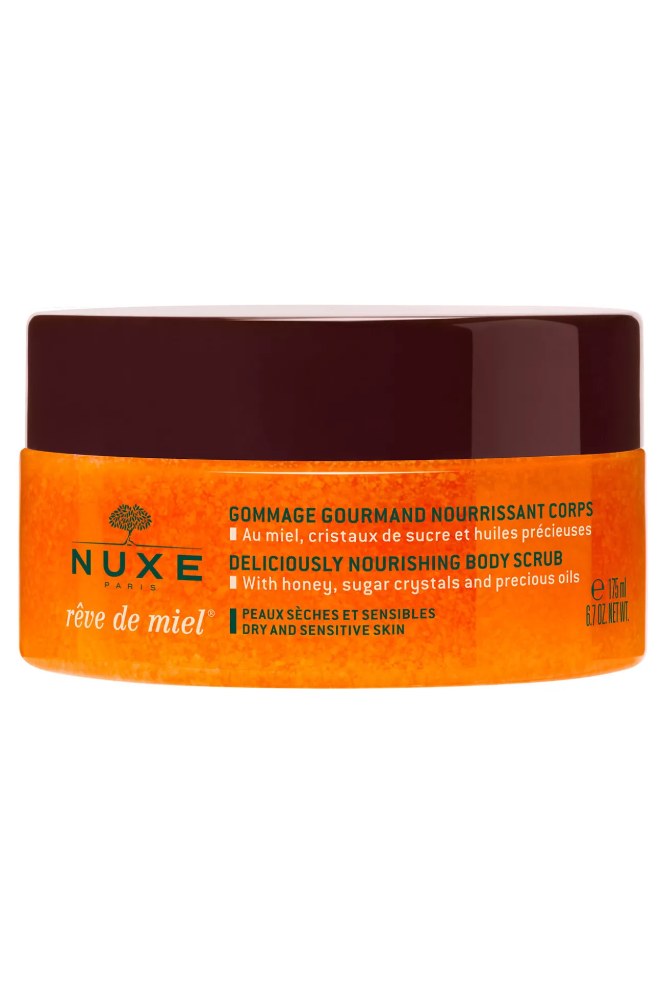 Exfoliante corporal rêve de miel nutritivo 175 ml