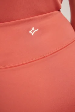 Falda malla interior coral