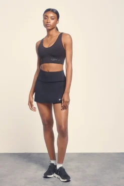 Falda malla interior negro