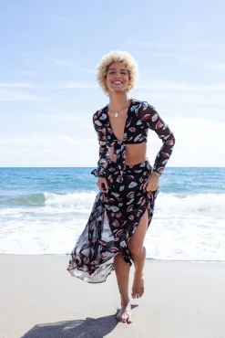 Falda midi