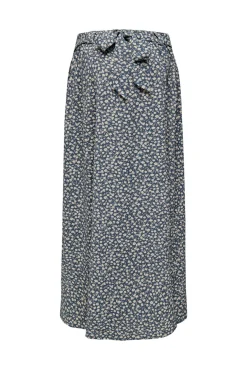 Falda midi estampado floral premamá