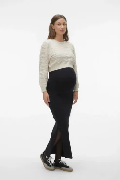 Falda midi Maternity