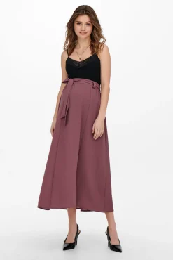 Falda midi maternity