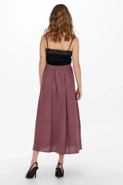 Falda midi maternity
