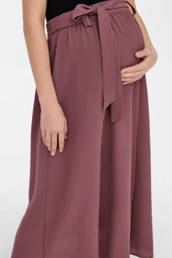 Falda midi maternity