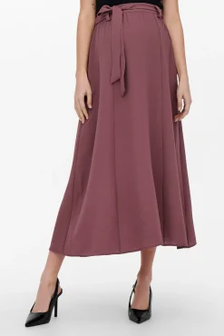 Falda midi maternity