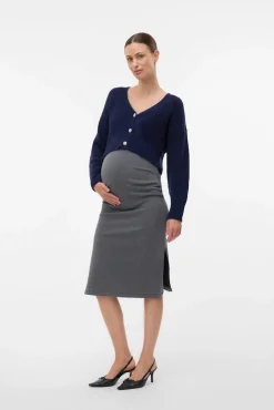 Falda midi Maternity