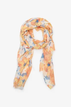 Fular floral multicolor