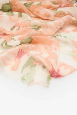 Fular floral multicolor