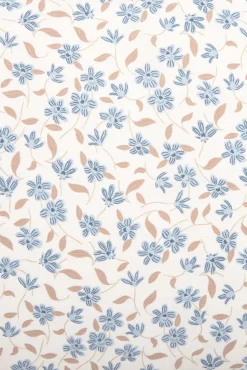 Funda almohada algodón flores