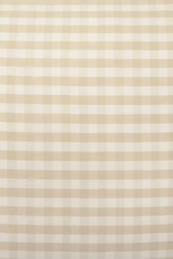 Funda almohada algodón satén cuadros vichy