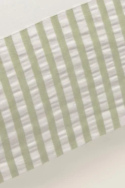 Funda almohada rayas seersucker