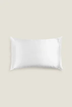 Funda almohada seda y satén