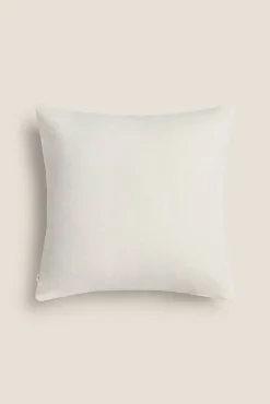 Funda cojín algodón estructura 45x45cm.