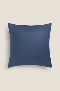 Funda cojín algodón orgánico 55x55cm.