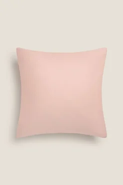 Funda cojín algodón orgánico 55x55cm.