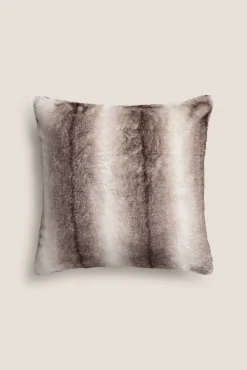 Funda cojín pelo suave 45x45cm.