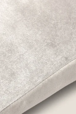 Funda cojín terciopelo algodón 30x50cm.