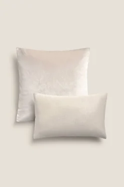 Funda cojín terciopelo algodón 30x50cm.
