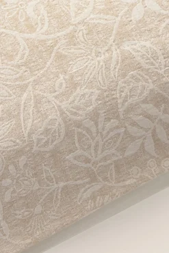 Funda de almohada estructura flores