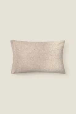 Funda de almohada estructura flores