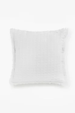 Funda de cojín Panal 60x60 Blanco