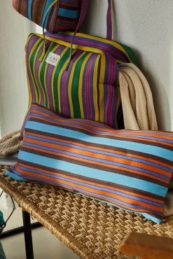Funda de cojín PET reciclado multicolor Berlin