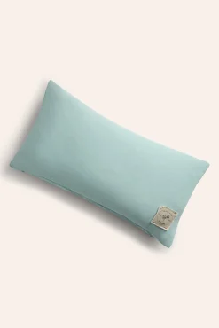 Funda de cojín turquesa Gavema