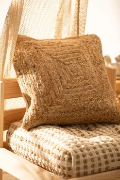 Funda de cojín Ural Natural 60x60 cm.